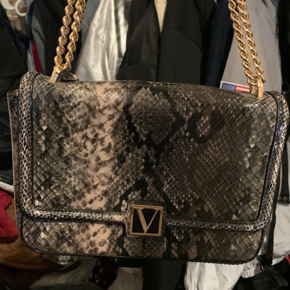 Victoria Secret snakeskin purse
